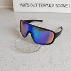 Black frame green mercury