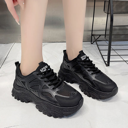 Feet Shoes Women's 2025 Spring and Autumn New Explosions All-match Casual Shoes sneaker Thick-soled White Shoes