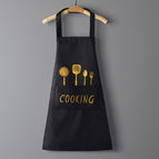 Knife and fork [without hand wiping] black