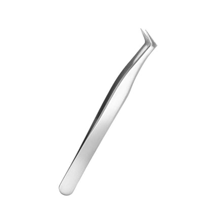 Beginner's False Eyelash Tweezers, Eyelash Artist's Eyelash Grafting Tools, Stainless Steel Tweezers, Precision Eyelash Beauty Tool Set