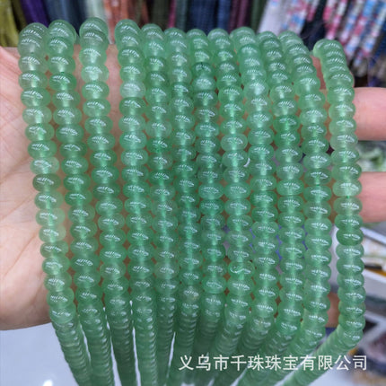 5X8Mm Natural Stone Agate Spacer Beads Abacus Beads Spacer Beads Loose Beads Handmade DIY Necklace Bracelet Jewelry Batch