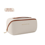 Brown and white