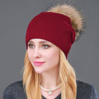 Wine Red + Natural Color Ball