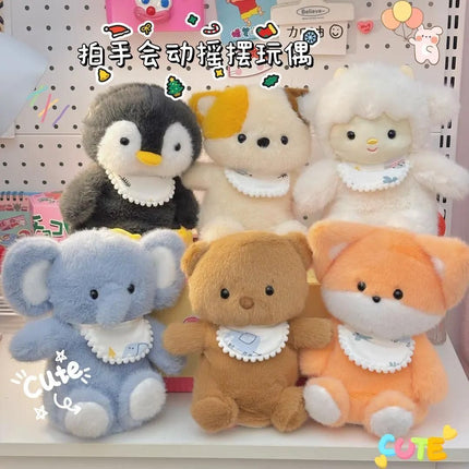 Moving Clapping Plush Doll Recording Baby Elephant Birthday Electric Doll Accompanying Toy Children's Girlfriend Gift