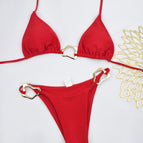 S01406 red swimsuit / S