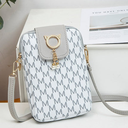 Classic Printed Mobile Phone Bag 2025 New Women Bags Women's Simple Small Bag Casual Western Style Crossbody Small Bag