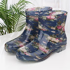 Blue Flower [16cm high]-Single shoes / 36