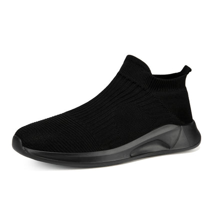 Spring and Summer New Slip-On Casual Shoes for Couples, Sports Lazy Mesh Shoes, Thick-Soled Simple Trendy Shoes