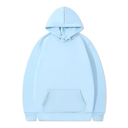 Foreign Trade Cross-Border Amazon Aliexpress Velvet Top Hoodie Long-Sleeved Black Sweatshirt Hoodies Wholesale Delivery