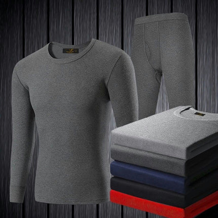 Men's thermal underwear suit fleece-lined thickened youth cotton sweater bottoming autumn pants autumn pants winter other