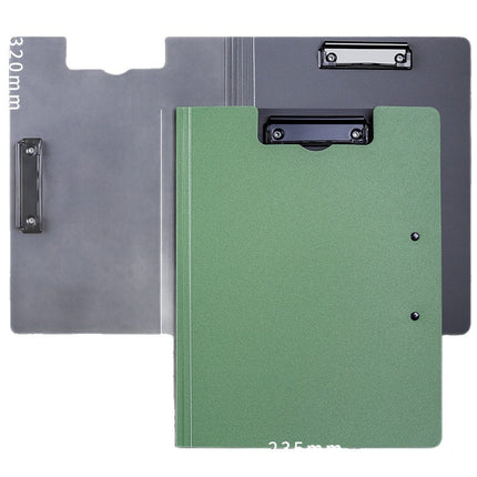 A4 File Clipboard Folder Document Holder Loose-Leaf Storage Double Clip Secretary Clipboard Writing Board Clip Business Gift