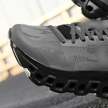 Men's Shoes Summer New Mesh Running Shoes Sports Shoes Breathable Shock-Absorbing Soft-Soled Student Shoes Lightweight and Comfortable Running Shoes