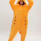 Coffee cat jumpsuit / S