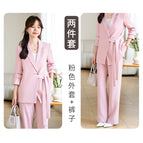 Pink suit + b268 pink pants / S