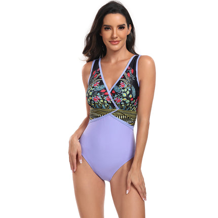 2024 One-Piece Swimsuit for Women, European and American Style, Sexy Bikini Swimwear, Beach Dress Cover-Up Set, in Stock Wholesale One-Piece