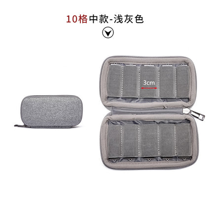 U Disk Cosmetics Bag Mini Bank Net Silver K Treasure Cosmetics Bag U Shield USB Small Box Portable Protective Cover Diving Material
