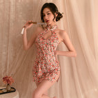 Pink floral / One size fits all