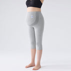 Three-quarter length light gray summer style / 6XL