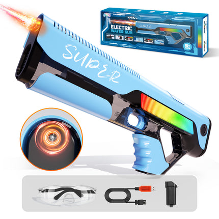 Cross-border new full-automatic large-capacity electric water gun summer outdoor Net red high-pressure water gun children's toys