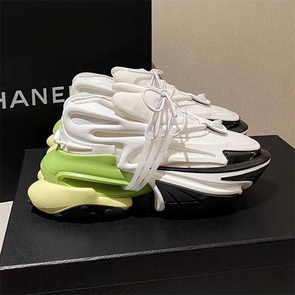 Couple's Torre Shoes 2023 New Arrival Spaceship Space Yacht Shoes Thick Sole Height Increased Casual Sports Men's and Women's Single Shoes