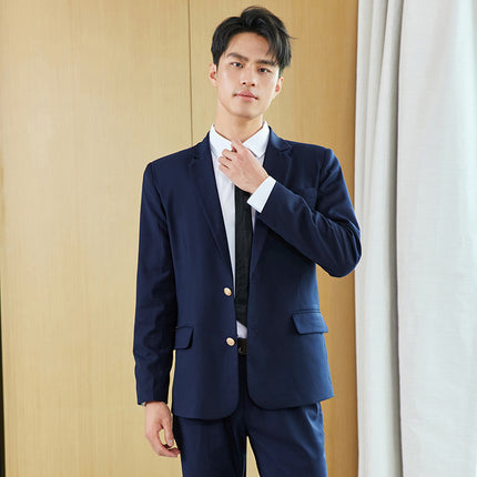 Hotel front desk reception work clothes suit professional suit women's high-end embroidered new Chinese style welcome ceremony clothes