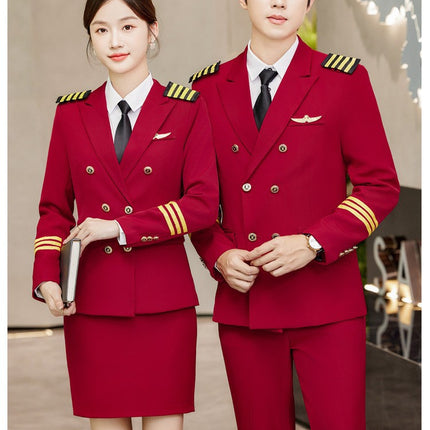 Men's Security Uniform Professional Attire Manufacturer Property Concierge Security Spring and Autumn Long-Sleeved Workwear Suit Security Workwear