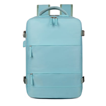 Multi-layer storage backpack dry and wet separation with shoe warehouse outdoor travel backpack USB interface business computer bag