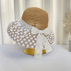 Lace flowers-khaki