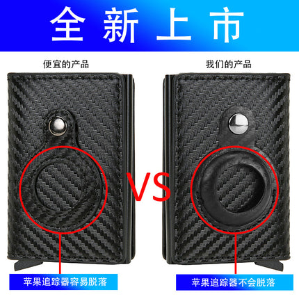 Amazon New Airtag Locator Card Holder Credit Card Holder Wallet RFID Apple Tracker Case