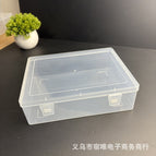 Transparent storage box 21.9*17.6*6.2cm