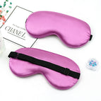 Faux silk adjustable buckle purple