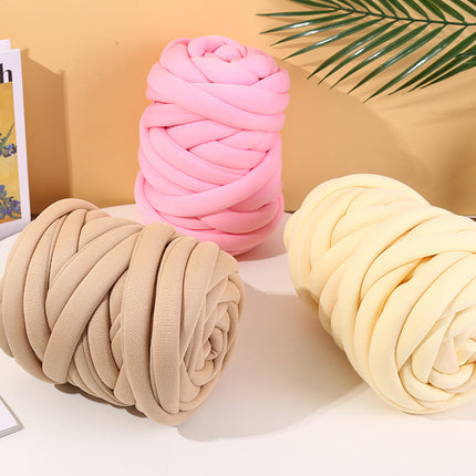Knitting Yarn Ball Dopamine Color Chunky Yarn Blanket Cat Bed DIY Yarn Ball for Crochet