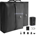 2 black windowless 17l enlarged + 1200 mah rechargeable dual-purpose pumps