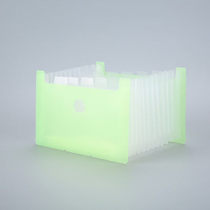 New 13-grid bill storage folder material storage bag multi-layer self-built index attribute folder desktop vertical bag
