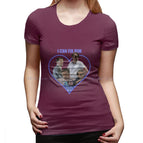 W-Tee-Burgundy / S