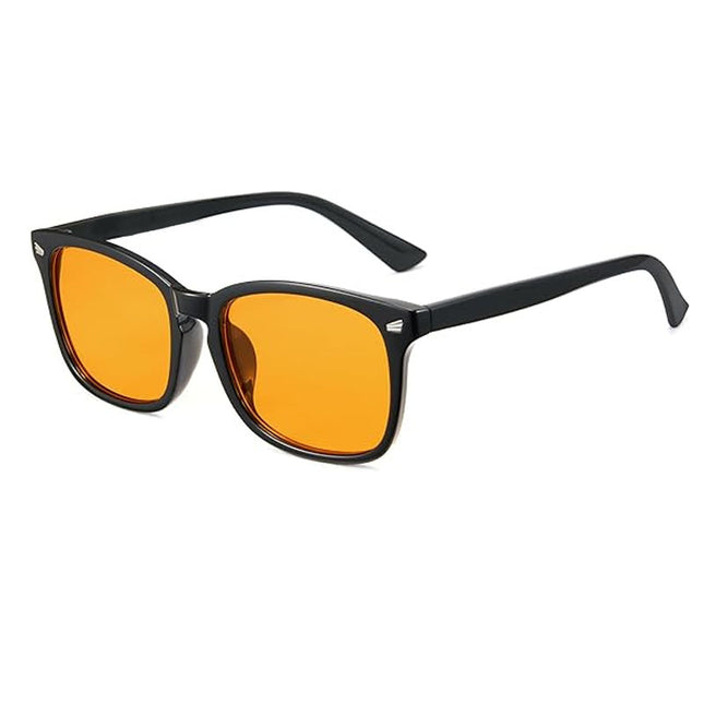 European and American Cross-Border Square Frame Glasses, Fashionable and Trendy, Unisex, Fashionable, Simple, Anti-Uv and Anti-Blue Light Glasses