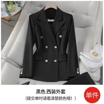 High-End Suit 2024 New Fashion Elegant Goddess Style Professional Wear Beauty Salon Suit Two-Piece Set