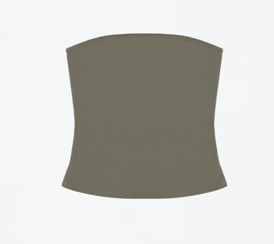 Spot Tankair Sexy Pure Desire Sexy Elastic Tube Top Sports Fitness Vacation Bottoming Vest Chest Wrap