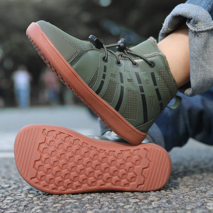 Cross-Border Kidsren's Snow Boots, Winter Thickeneded and Velvet Cotton Shoes for Boys and Girls, Northeastern Minus Warm Anti-Slip Cotton Boots