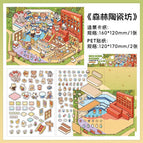 Forest ceramics square