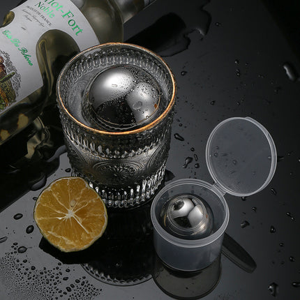 304 Stainless Steel Ice Cubes, Extra Large Ice Balls, Non-Melting Ice Cubes, Drinks, Whiskey, Ice Wine Stones, Ice Artifact Set