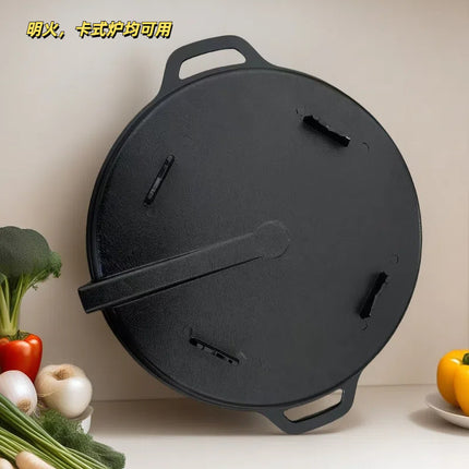 Green Plate Korean-style Maifan Stone Baking Plate Household Gas Cardboard Oven Baking Plate Non-stick Barbecue Plate Outdoor Barbecue Plate