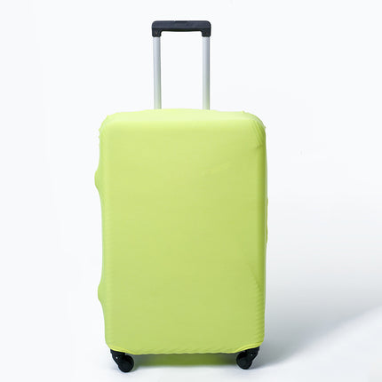 Milk Silk Suitcase Protective Cover Thickeneded Elastic Trolley Suitcase Suitcase Dustproof Elastic Cover Pure Color Simple