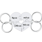 Four-Piece Keychain Set