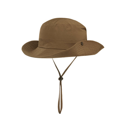 Thin Outdoor Quick-drying Hat Cowboy Fisherman Hat Women's Summer Mountaineering Hiking Fishing Hat Men's Camping Sun Hat