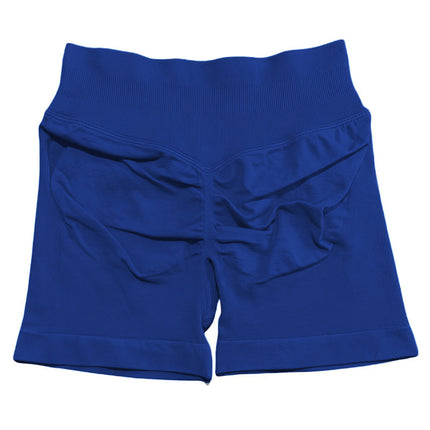 DFY Sports Belly Riding Tights Peach Hip Yoga Three-point Shorts Low Waist Tight Hip-lifting Sports Shorts