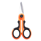 Multifunctional fishing scissors orange