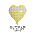 18inch square love yellow