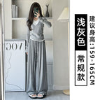 Light gray [spring & fall] with pockets / S