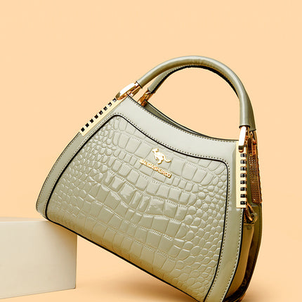 Bags Women's Bags Crocodile Pattern Handbags 2025 Foreign Trade New Trendy Ladies Handbags Women's Shoulder Bags
